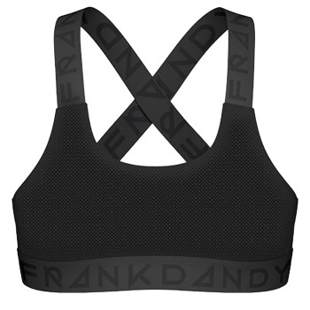 Frank Dandy BH Women Legend Mesh Bralette Sort polyester Small Dame