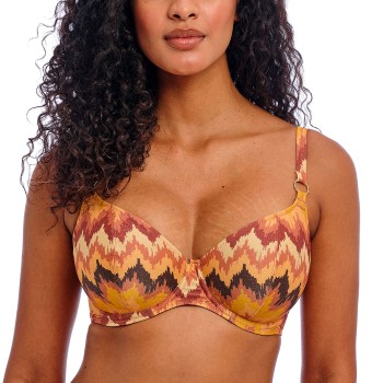 Freya Arizona Wave Underwire Plunge Bikini Top Flerfarvet E 85 Dame