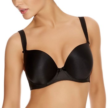 Freya BH Deco Moulded Plunge T-Shirt Bra Sort I 60 Dame