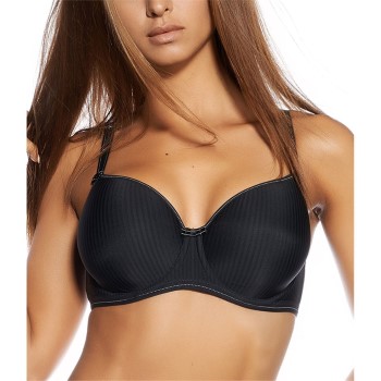 Freya BH Idol Moulded Balconey Bra Sort F 75 Dame