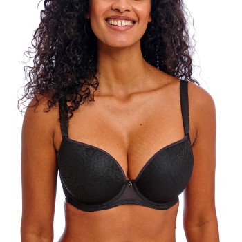 Freya BH Love-Haze Moulded Plunge Bra Sort I 70 Dame