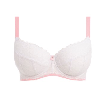 Freya BH Off Beat UW Padded Half Cup Bra Hvid E 85 Dame