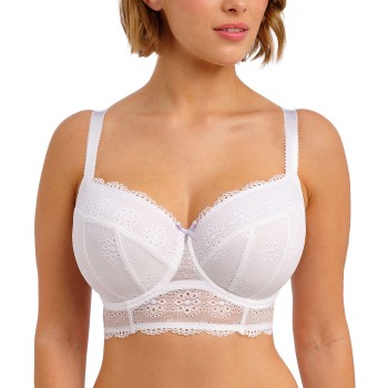 Freya BH Posie Longline Bra Hvid polyamid G 65 Dame