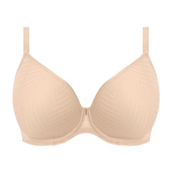 Freya BH Tailored Uw Moulded Plunge T-Shirt Bra Beige J 80 Dame