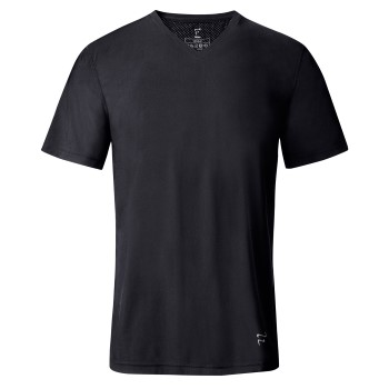 Frigo Revolutionwear Frigo Cotton T-Shirt V-Neck Sort bomuld X-Large Herre