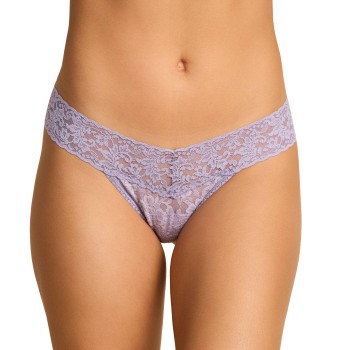Hanky Panky Trusser 3P Low Rise Thong Lilla soft nylon One Size Dame