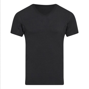 JBS Bamboo V Tee Absorbent T Shirt Sort 3XL Herre