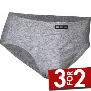 JBS Classic Brief 900-66 Grå bomuld Small Herre