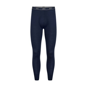 JBS Lange Underbukser Wool Long Johns Marineblå uld XX-Large Herre