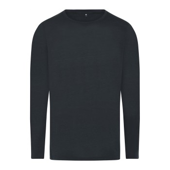 JBS of Denmark Wool Long Sleeve T-shirt Sort uld Medium Herre