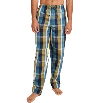 Jockey Loungewear Pant Woven Blå/Gul bomuld X-Large Herre