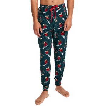 Jockey Pants Jogger Grøn Mønster polyester X-Large Herre