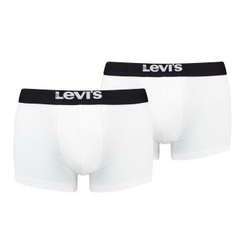Levis 2P Base Trunk Hvid/Sort bomuld Small Herre