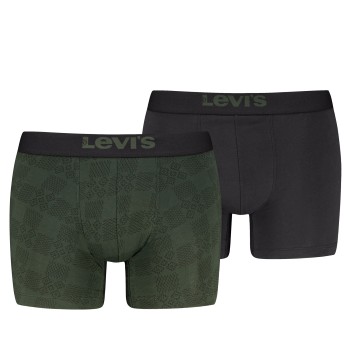 Levis 2P Denim Inspired Boxer Grøn bomuld Medium Herre
