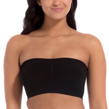 Magic BH Bamboo Bandeau Push Up Bra Sort X-Large Dame