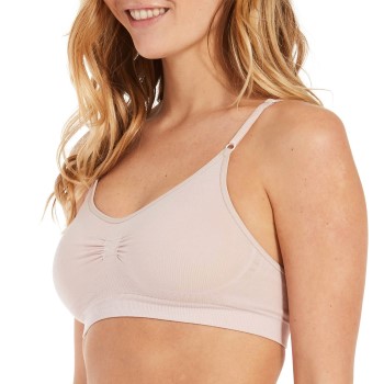 Magic BH Comfort Bra Spaghetti Straps Bamboo Lyserosa Large Dame