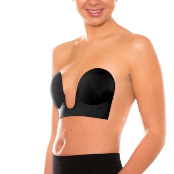 Magic BH LUve Bra Sort nylon E Dame