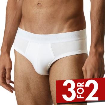 Marc O’Polo Marc O Polo Basic Briefs 3P Hvid bomuld Large Herre