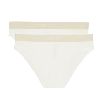 Marc O’Polo Marc O Polo Casual Brief Trusser 2P Hvid bomuld X-Small Dame
