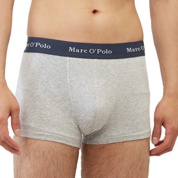Marc O’Polo Marc O Polo Cotton Trunks 3P Lysegrå bomuld Medium Herre