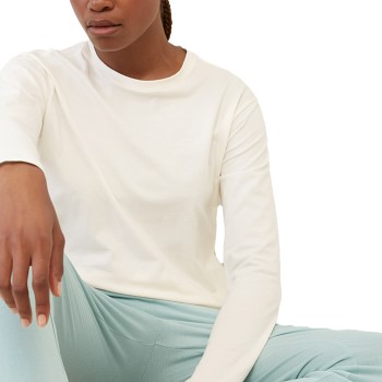 Marc O’Polo Marc O Polo Crew Neck Lounge Set LS Blå bomuld XX-Large Dame