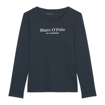 Marc O’Polo Marc O Polo Long Sleeve Shirt Marineblå bomuld Medium Dame