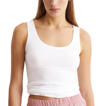 Marc O’Polo Marc O Polo Lounge Tank Top Hvid bomuld Large Dame