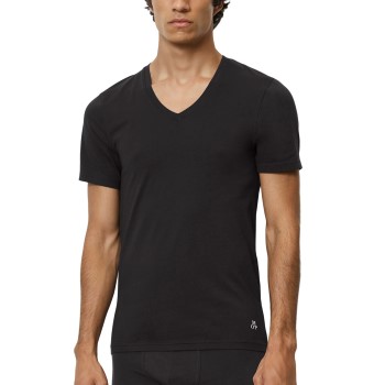 Marc O’Polo Marc O Polo Men V-Neck Shirts 2P Sort bomuld XX-Large Herre