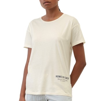 Marc O’Polo Marc O Polo Mix Program Crew Neck T-shirt Hvid X-Large Dame
