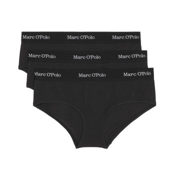 Marc O’Polo Marc O Polo Panty Trusser 3P Sort bomuld Large Dame