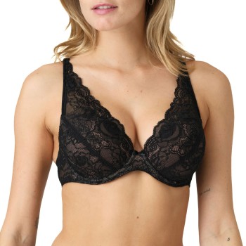 Marie Jo BH Cyrile Padded Plunge Bra Sort D 85 Dame