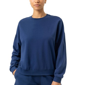 Mey Cozy Nights Sweatshirt Navy bomuld X-Small Dame