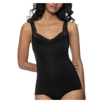 Mey Emotion Elegance Top With Lace Sort 38 Dame