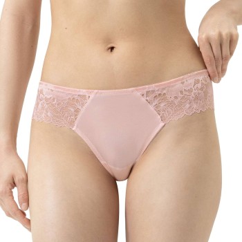 Mey Trusser Luxurious Thong Lyserosa polyamid 44 Dame