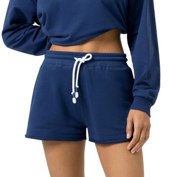 Mey Mellow Cotton Sweat Shorts Navy bomuld X-Large Dame