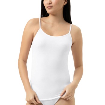 Mey Modal Pure Spaghetti Top Hvid modal Small Dame