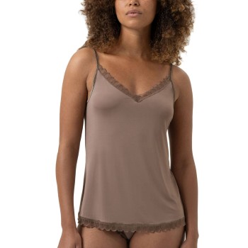 Mey Poetry Temptation Lace Camisole Lysbrun  viskose Large Dame