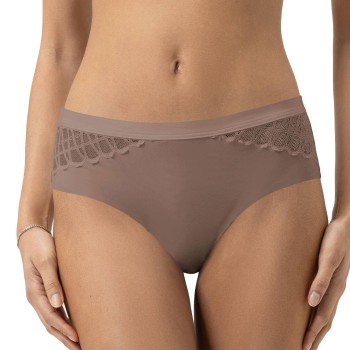 Mey Trusser Poetry Temptation Lace Hipster Lysbrun  X-Small Dame