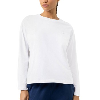 Mey Solid Love Long Sleeve T-Shirt Hvid bomuld XX-Large Dame
