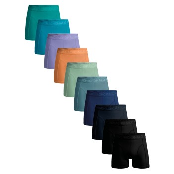 Muchachomalo 10P Solid Cotton Boxers Ulig Farve bomuld XX-Large Herre