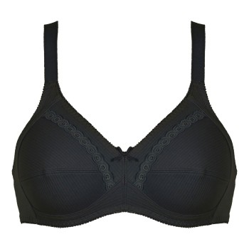NATURANA BH Cotton Soft Bra Sort bomuld E 90 Dame