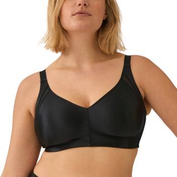 NATURANA BH Curve Hugger Soft Bra Sort polyamid B 80 Dame