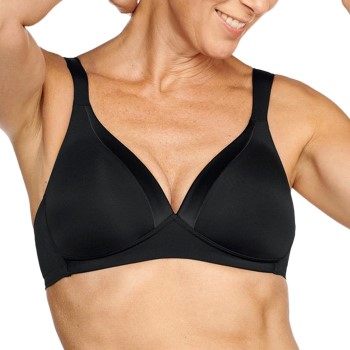 NATURANA BH Everyday Wednesday Padded Soft Bra Sort polyamid C 90 Dame
