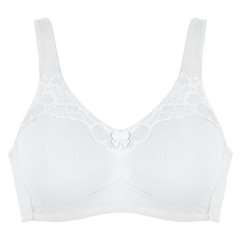 NATURANA BH Molded Cotton Soft Bra Hvid bomuld D 90 Dame