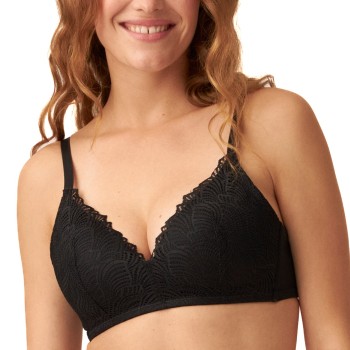 NATURANA BH Padded Non Wired Bra Sort polyamid B 90 Dame