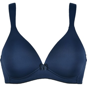 NATURANA BH Value Soft Bra With Wide Straps Marineblå polyamid B 100 Dame
