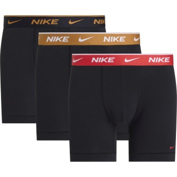 Nike 6P Everyday Essentials Cotton Stretch Boxer Rød/Sort bomuld Large Herre