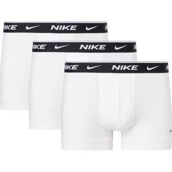 Nike 3P Everyday Essentials Cotton Stretch Trunk Hvid bomuld Large Herre