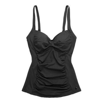 Panos Emporio Ravenna Solid Tankini Sort 40 Dame