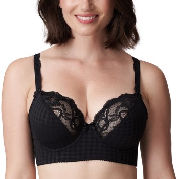 PrimaDonna BH Madison Deep Plunge Balcony Bra Sort F 80 Dame